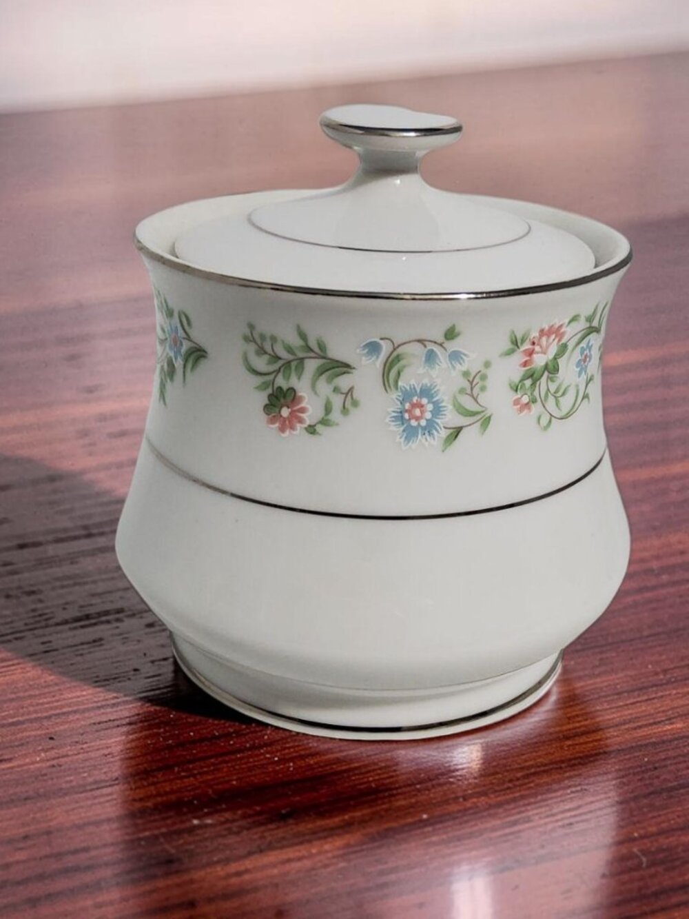 vintage towne house selected fine china "georgia" 3600 sugar bowl